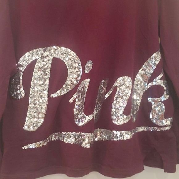 Victoria Secret's Pink sweatshirt blue b - Picture 3 of 5